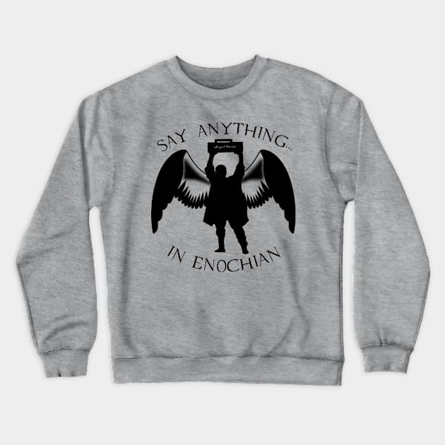 Angel Radio Crewneck Sweatshirt by BradyRain